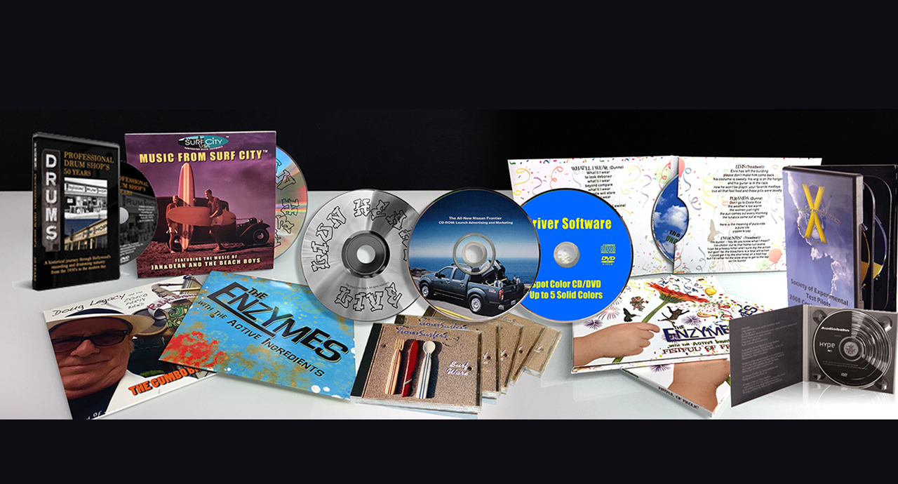 CDs/DVDs/Print Media